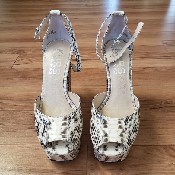 Michael Kors Snakeskin Platform Sandal
- 7